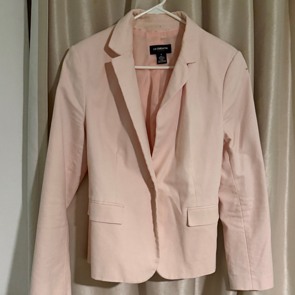 Liz Claiborne Light Pink Blazer